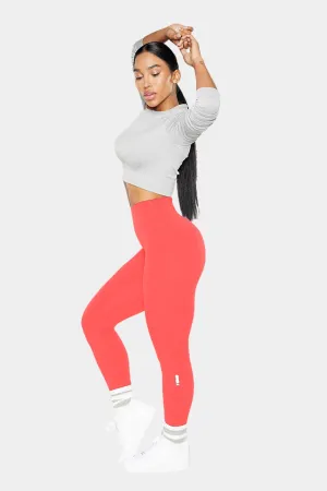 The TONA LiftFit Leggings - Sweet Peach - 27" Inseam