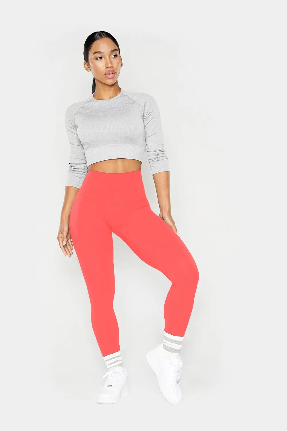 The TONA LiftFit Leggings - Sweet Peach - 27" Inseam