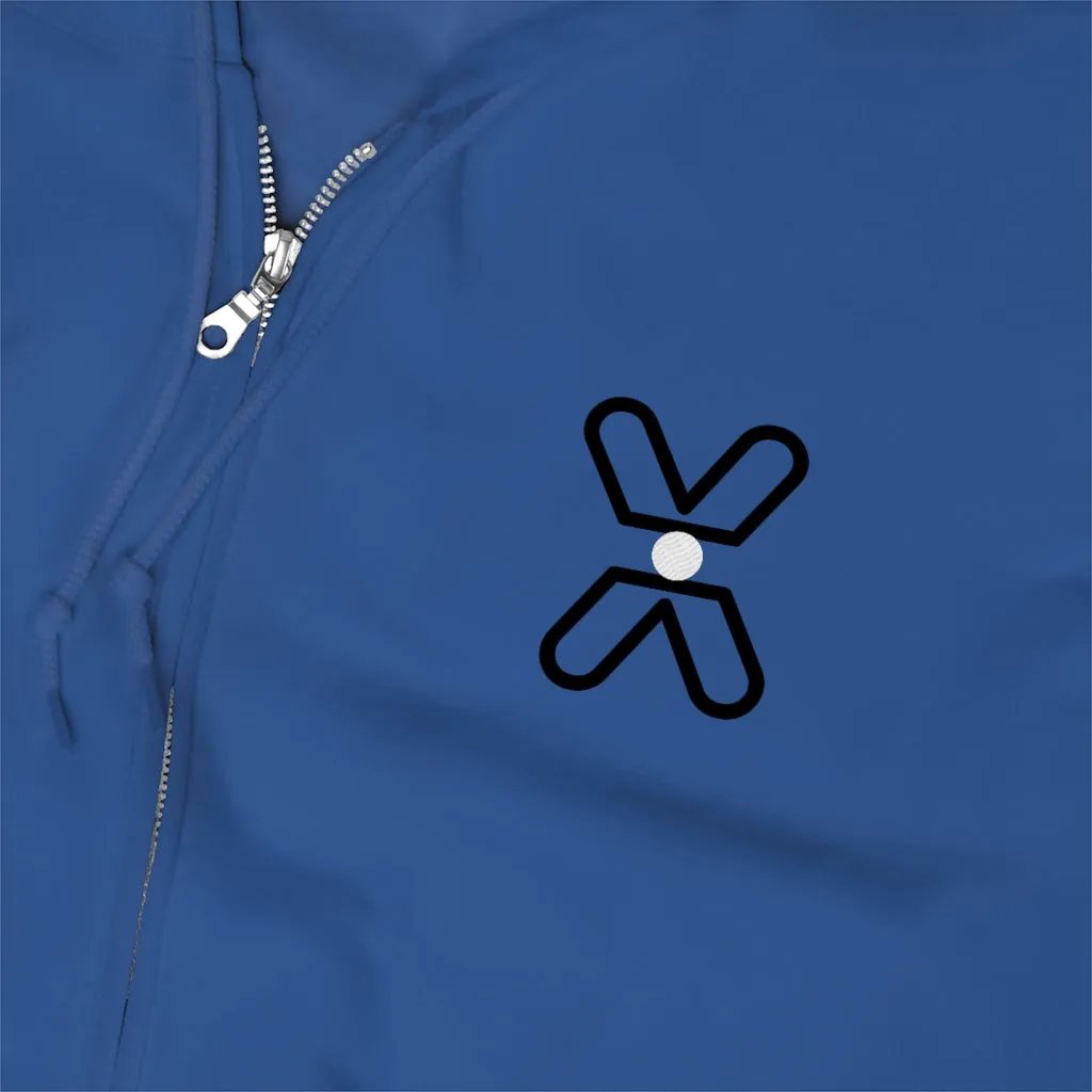 THE X Zip Adult Hoodie