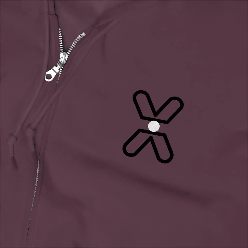THE X Zip Adult Hoodie