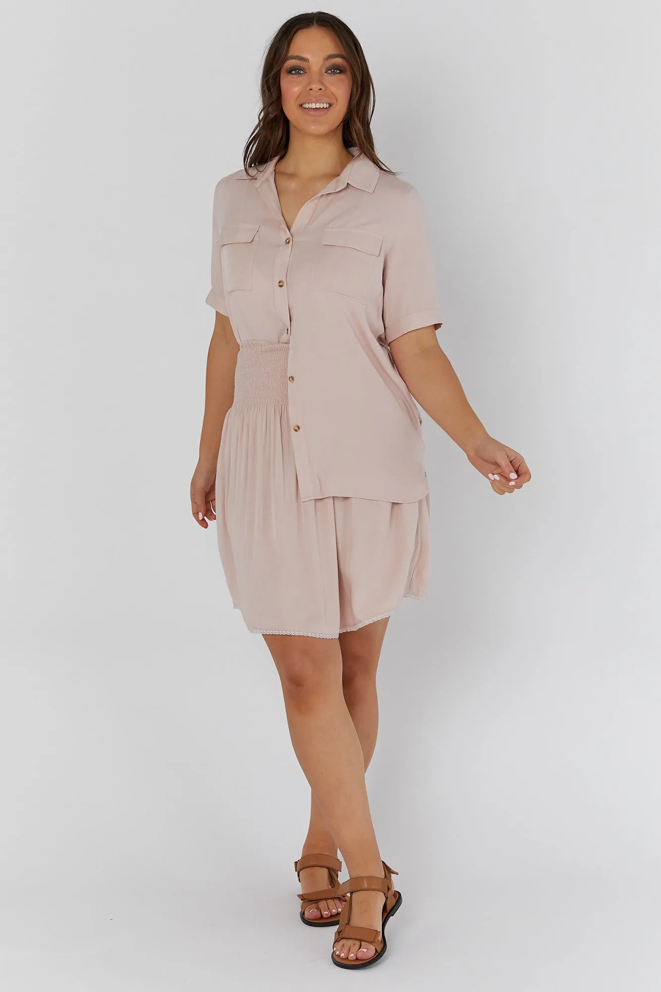 Theodore Skirt (BLUSH) L E G O E.