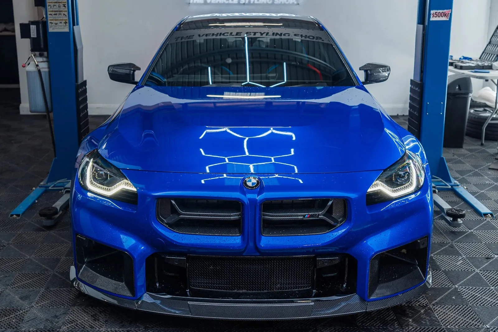 TRE G87 M2 TR87 Carbon Flat Front Splitter
