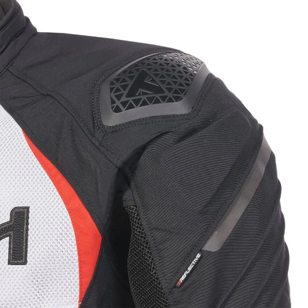 Triumph Triple Sports Mesh Jacket - Black, White & Red