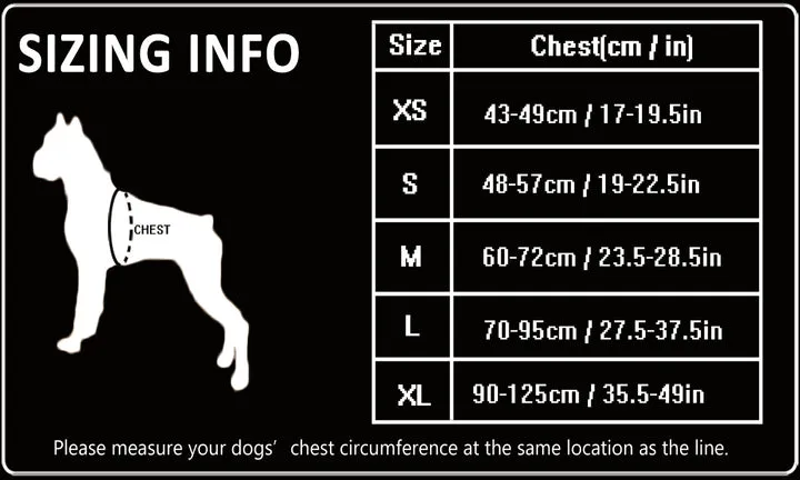 True Love Heavy Duty Sports Dog Harness - Orange, XL