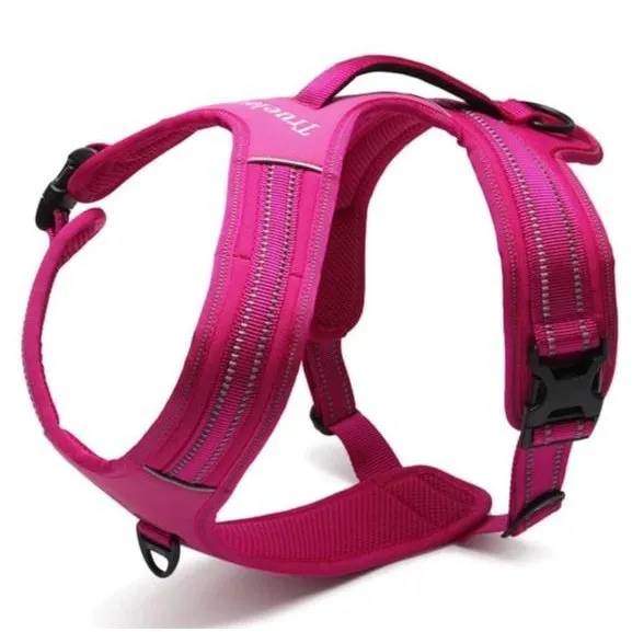 True Love Heavy Duty Sports Dog Harness - Pink, M