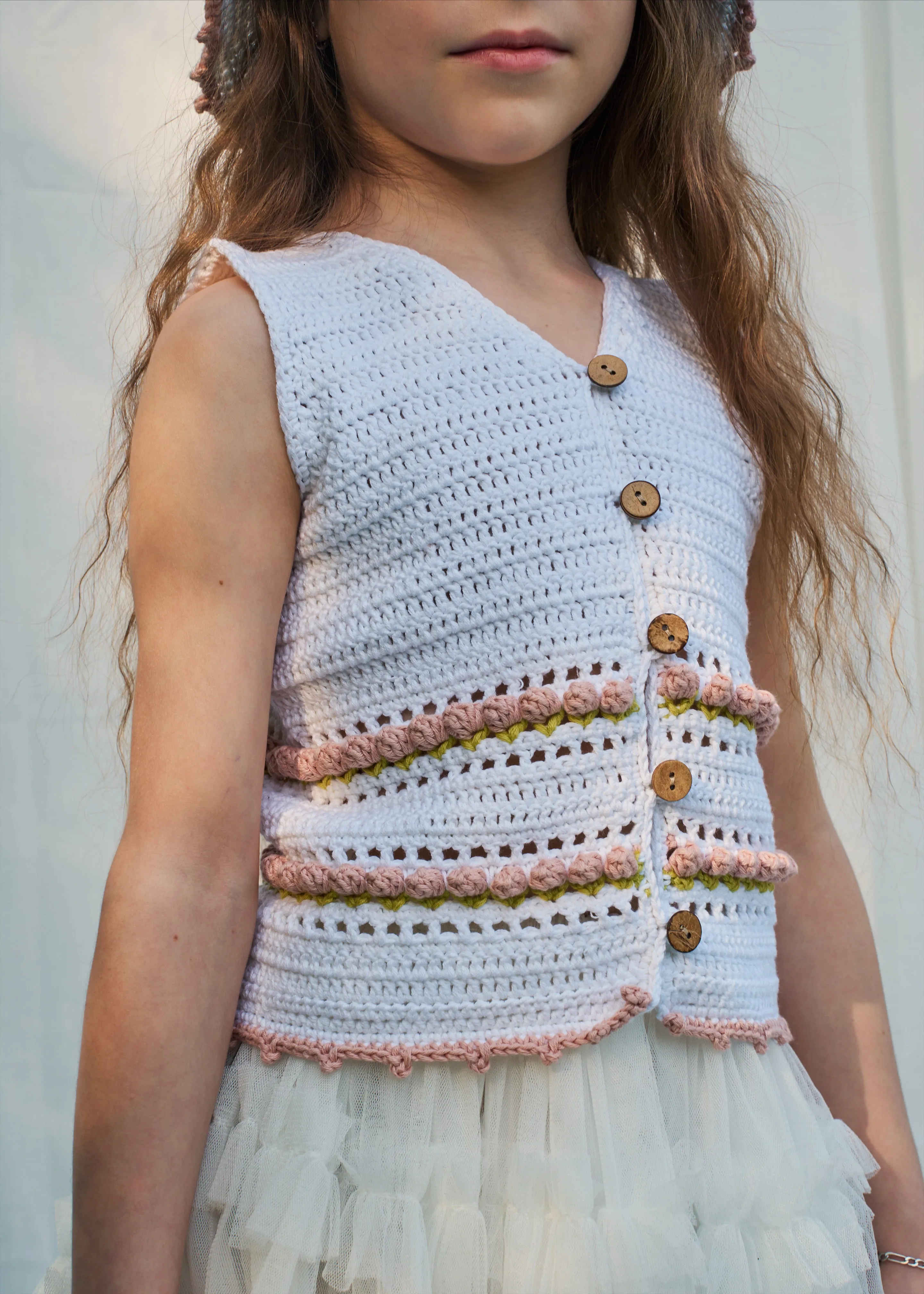 Tulips Top | off white