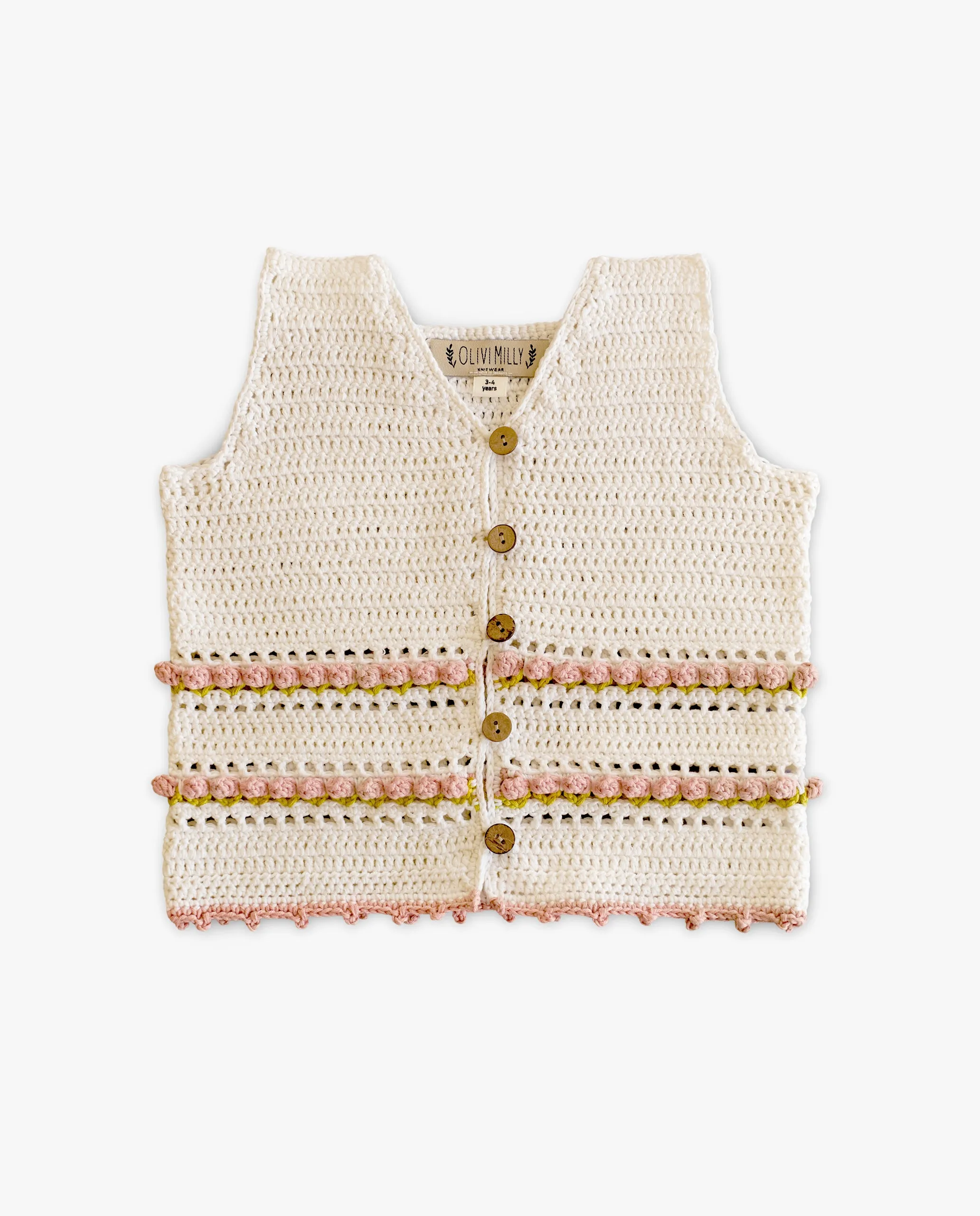 Tulips Top | off white