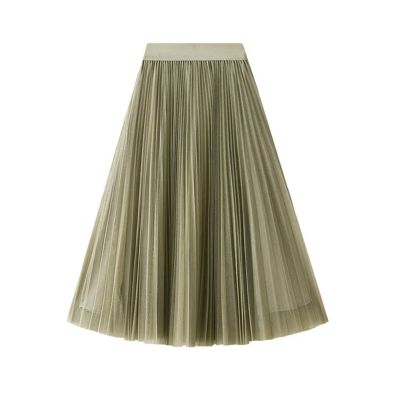 Tulle Maxi Skirt – Boho Summer A-Line Style