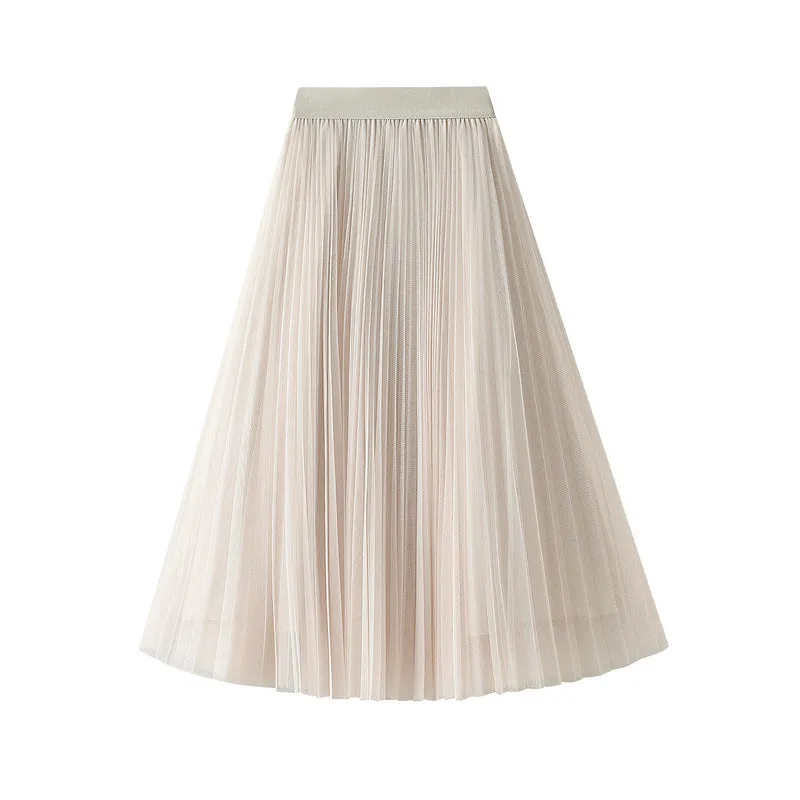 Tulle Maxi Skirt – Boho Summer A-Line Style