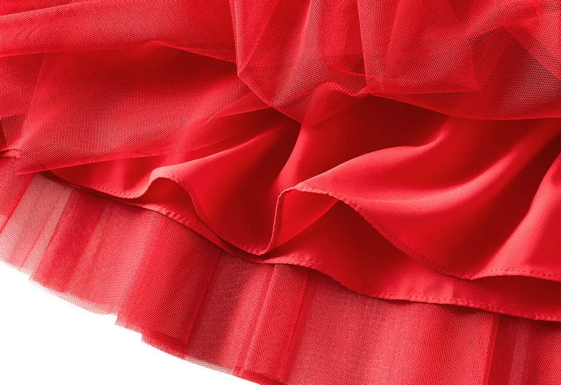 Tulle Maxi Skirt – Boho Summer A-Line Style