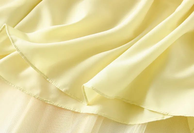 Tulle Maxi Skirt – Boho Summer A-Line Style