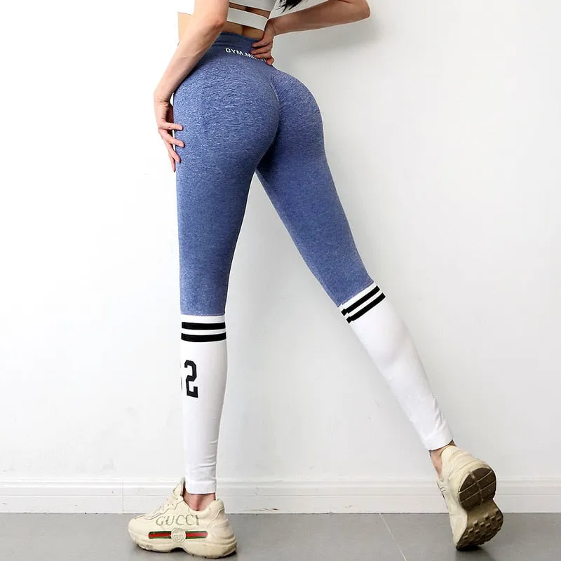 Two tones compression leggings