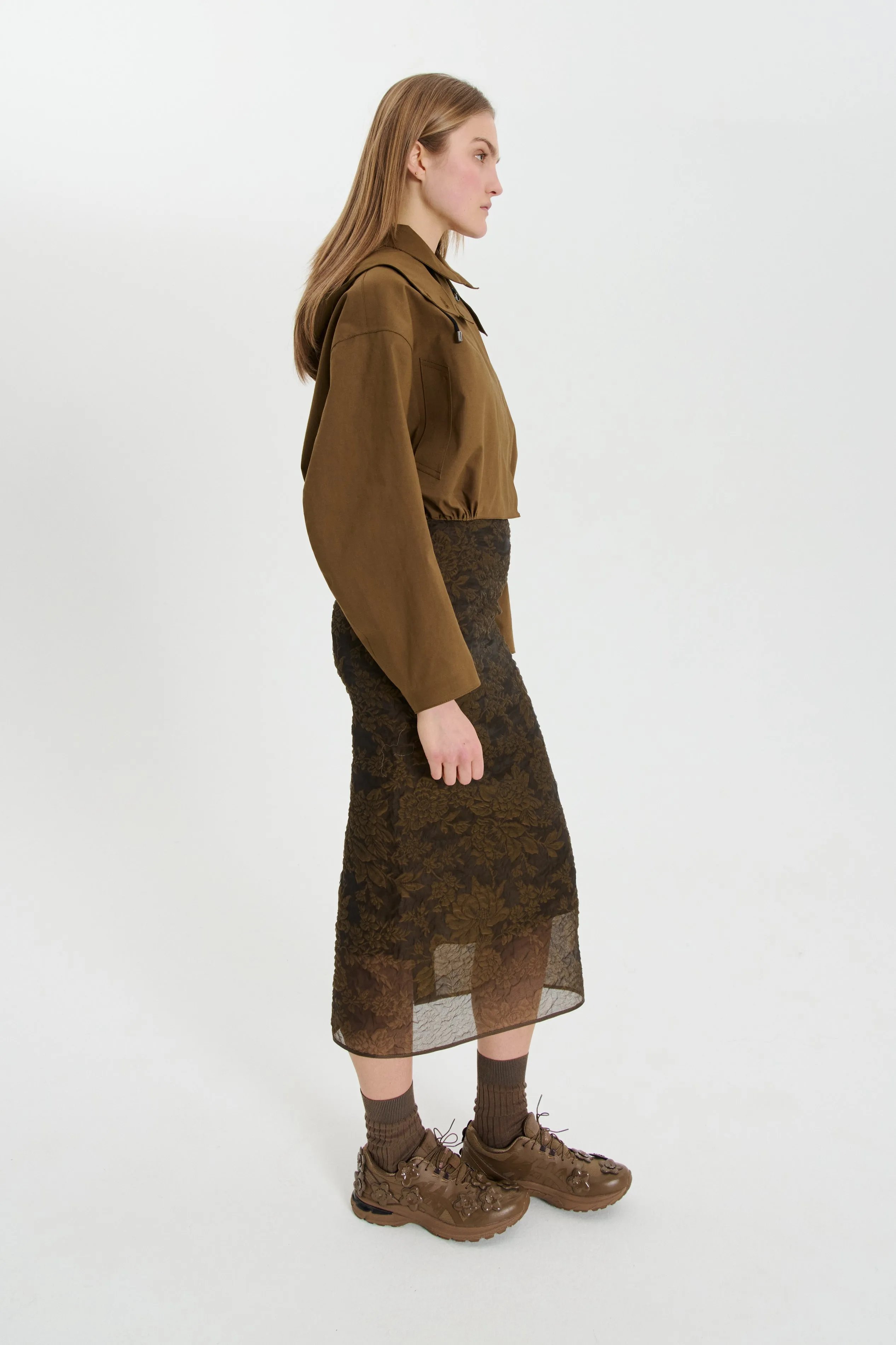 UKA | SKIRT POSY MATELASS… BROWN