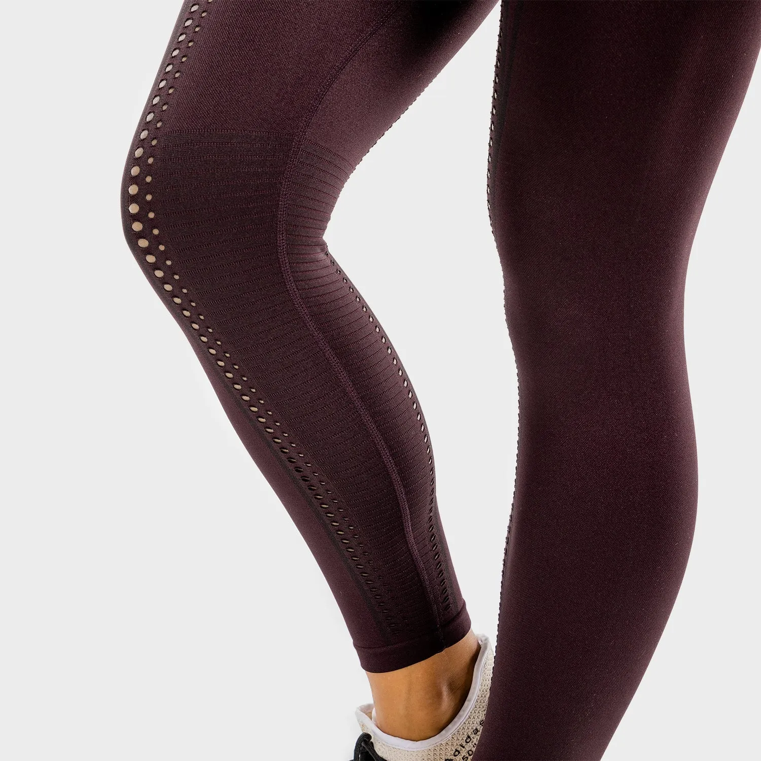 Ultra Seamless Leggings - Burgundy