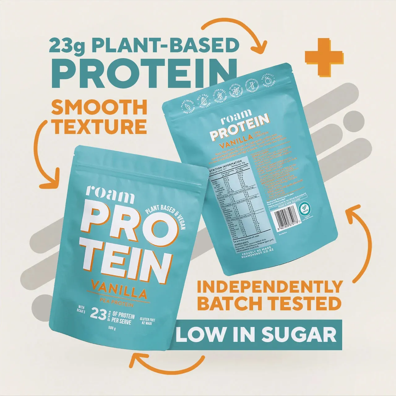 Vanilla Vegan Protein Powder and Shaker (AU)