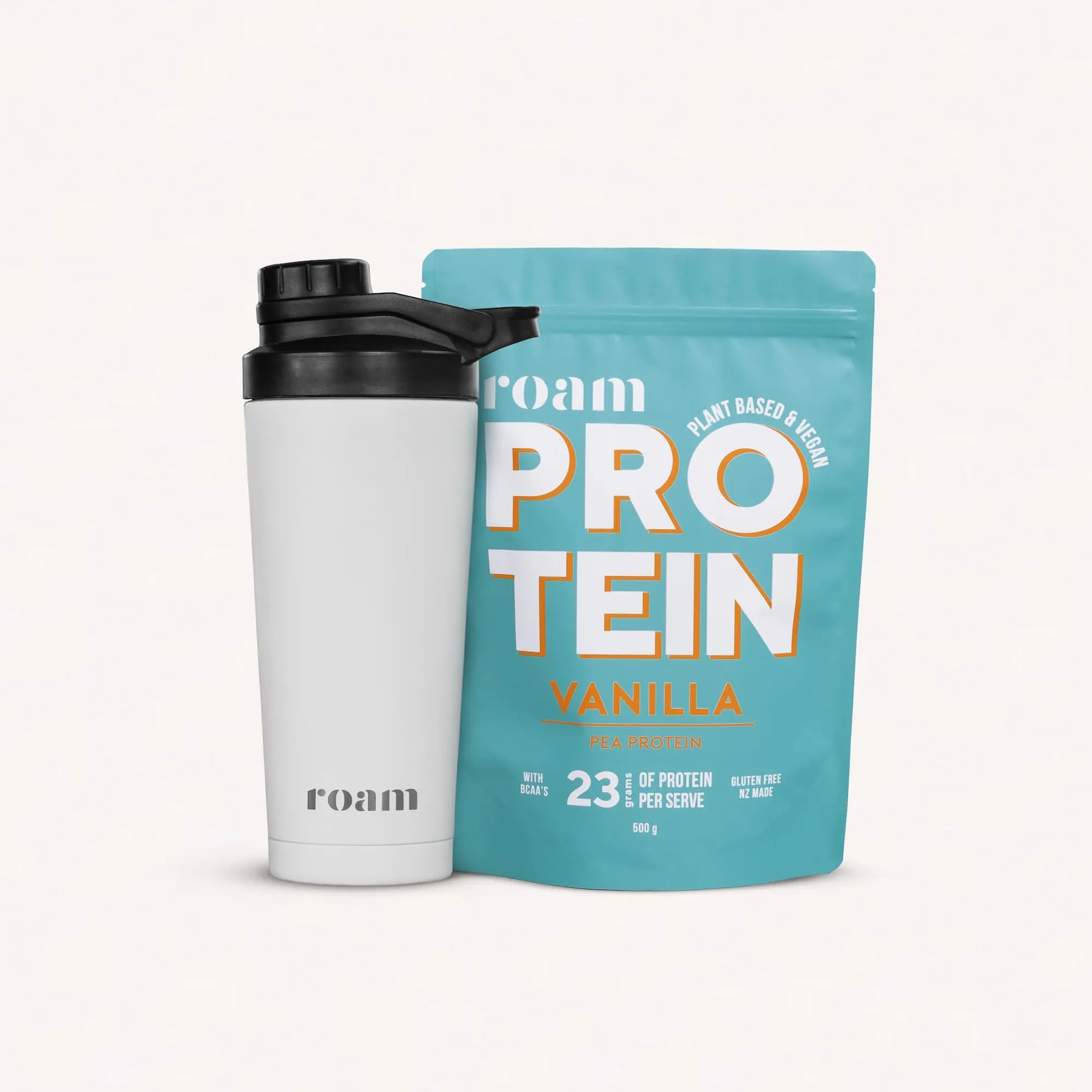 Vanilla Vegan Protein Powder and Shaker (AU)