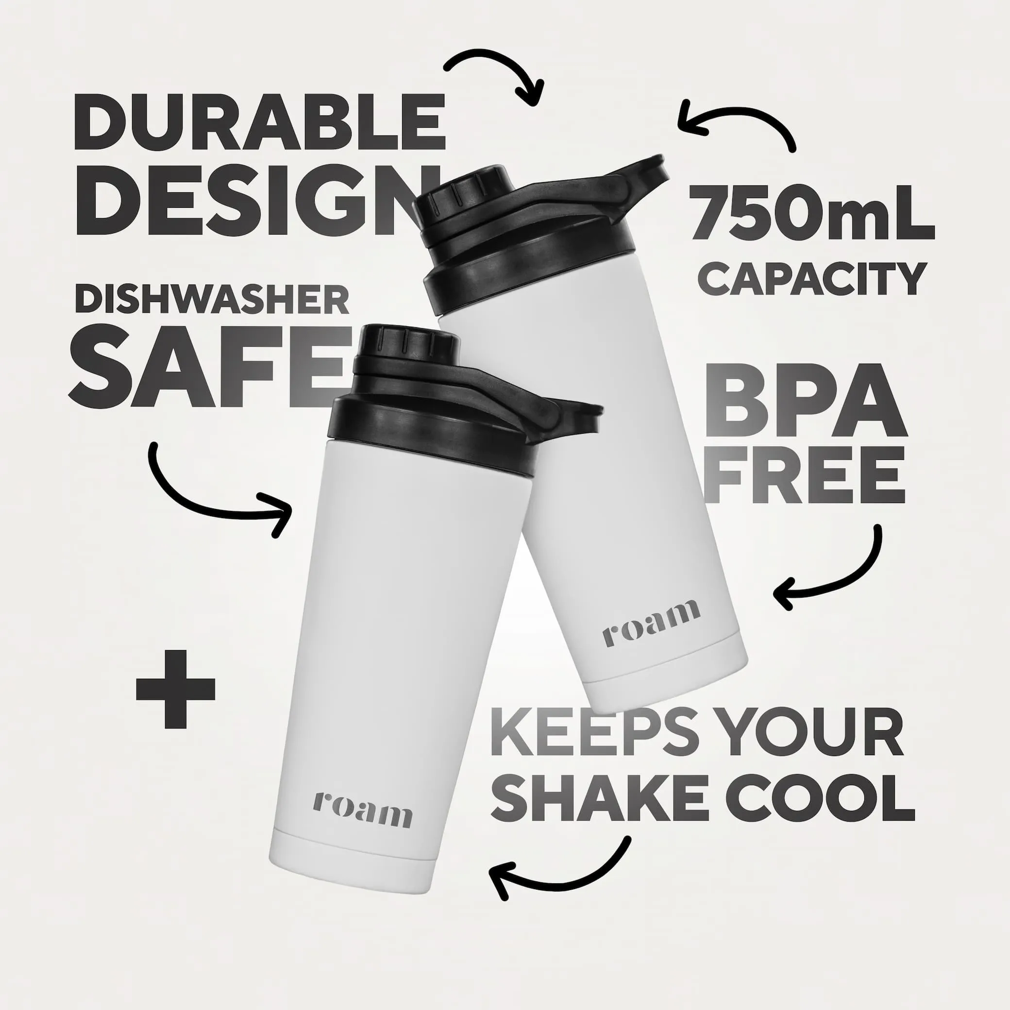 Vanilla Vegan Protein Powder and Shaker (AU)