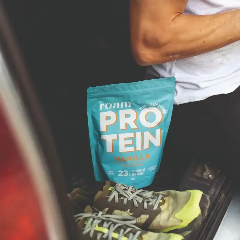 Vanilla Vegan Protein Powder and Shaker (AU)