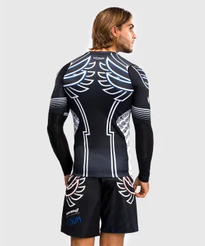 Venum x TEKKEN 8 - Jin Kazama Rashguard - Blau/Schwarz/Weiß