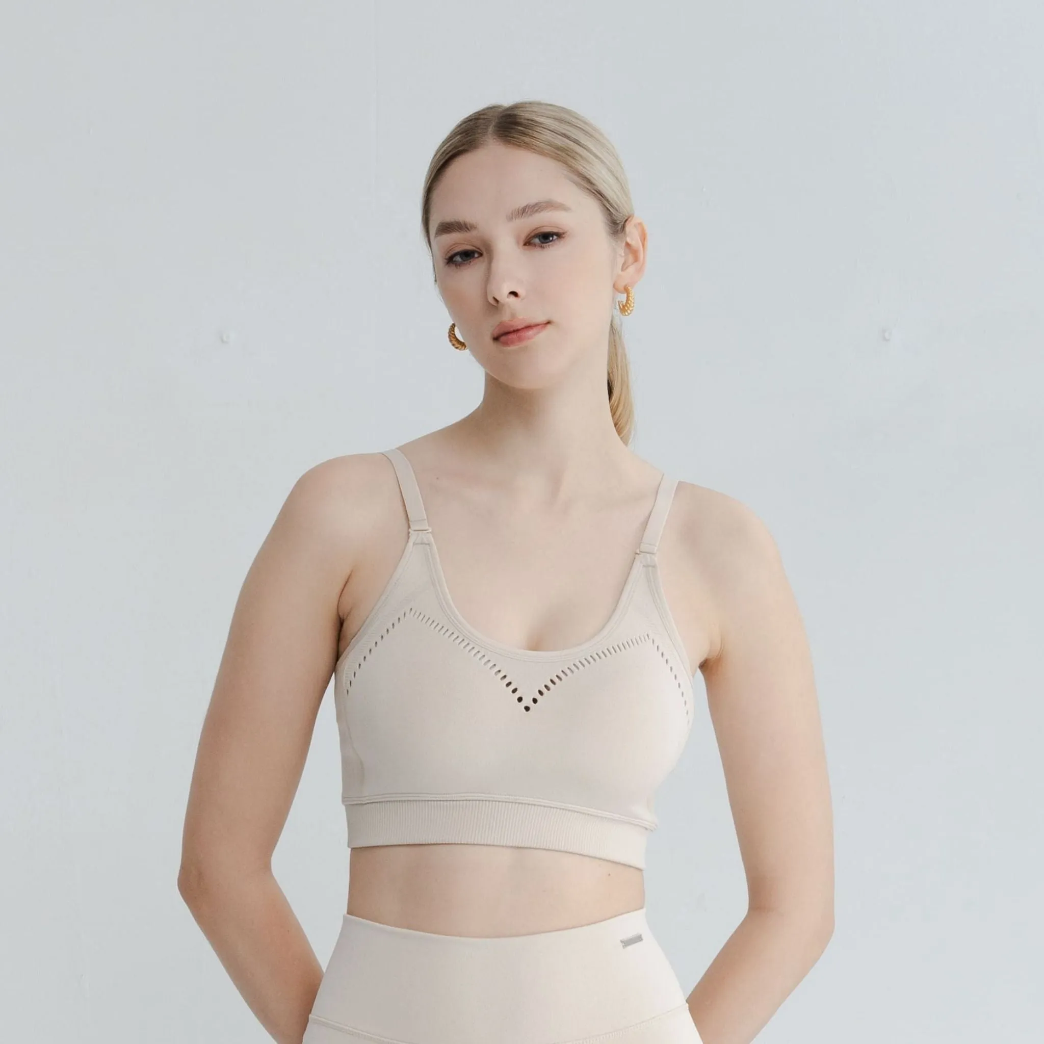 Vigor Open Back Light Support Bra