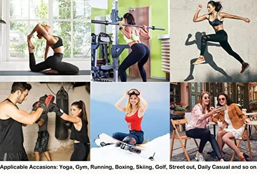 visesunny High Waist Yoga Pants with Pockets Mardi Gras Mask Feather Heart Confetti French Lily Tummy Control Workout Running Yoga Leggings for Women