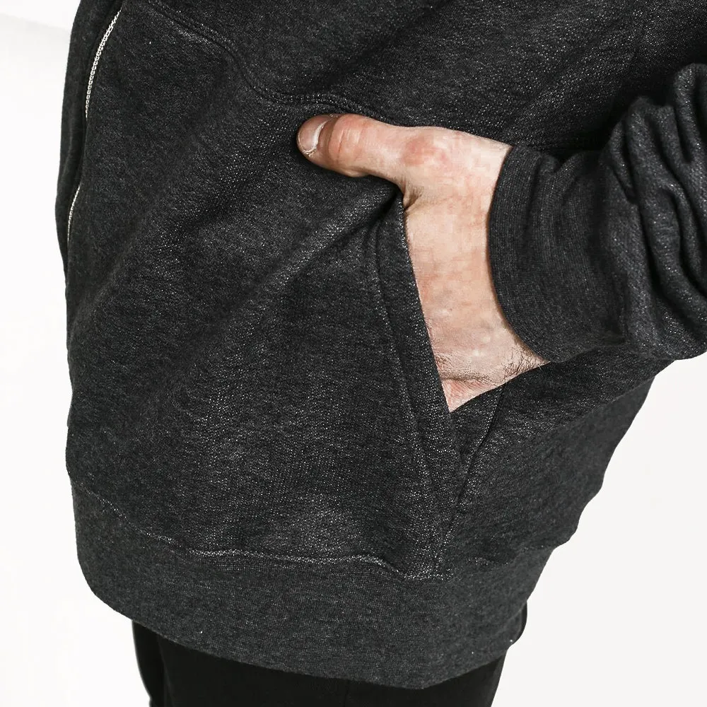 Volcom Timesoft Heather Zip Hooded Sweatshirt