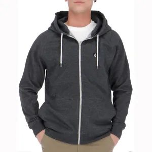Volcom Timesoft Heather Zip Hooded Sweatshirt