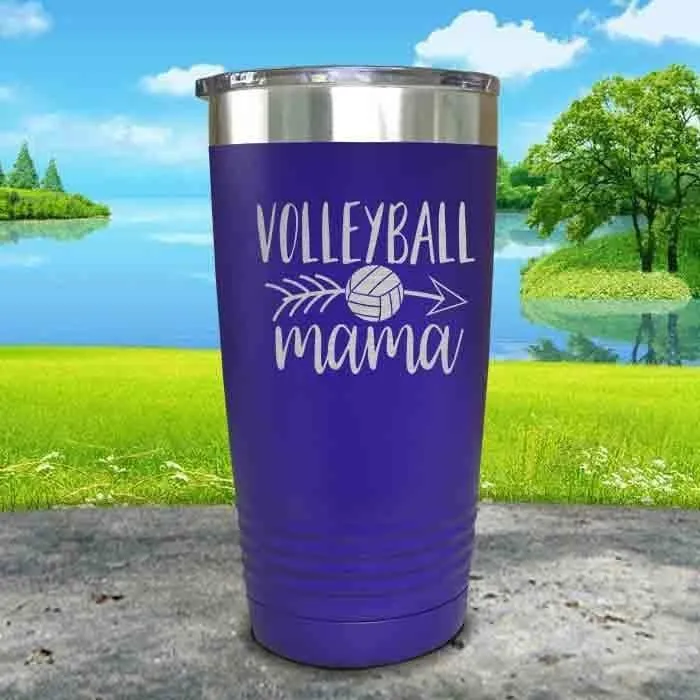 Volleyball Mama Engraved Tumbler