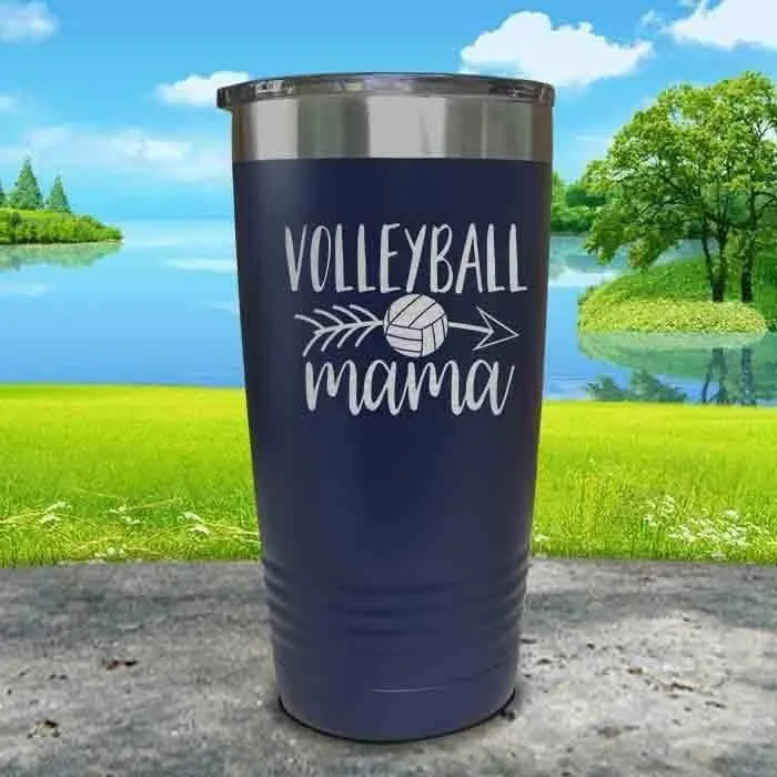 Volleyball Mama Engraved Tumbler