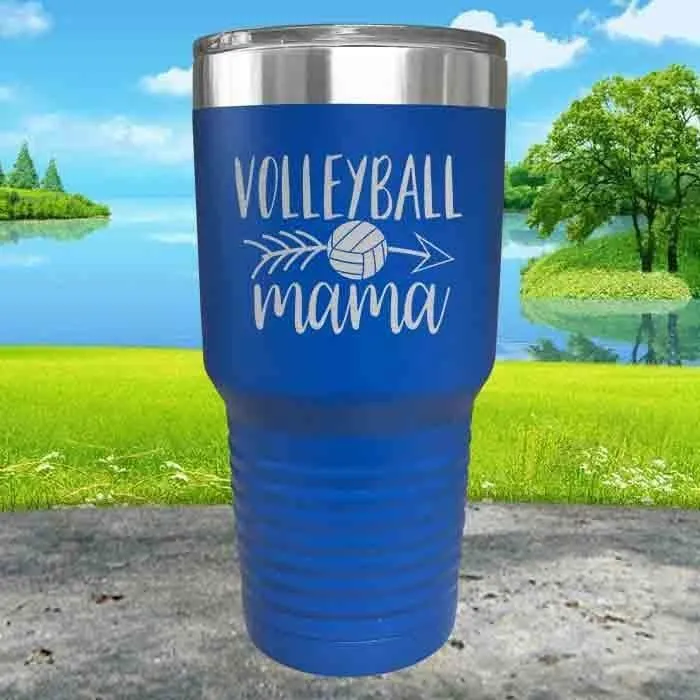 Volleyball Mama Engraved Tumbler