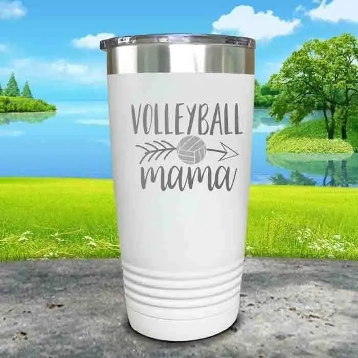 Volleyball Mama Engraved Tumbler