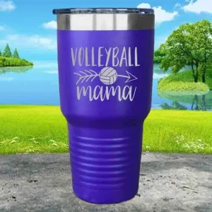 Volleyball Mama Engraved Tumbler