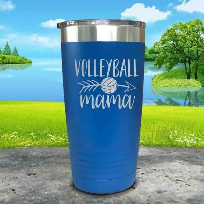 Volleyball Mama Engraved Tumbler