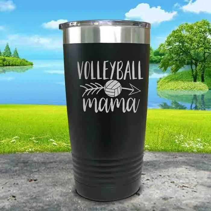 Volleyball Mama Engraved Tumbler