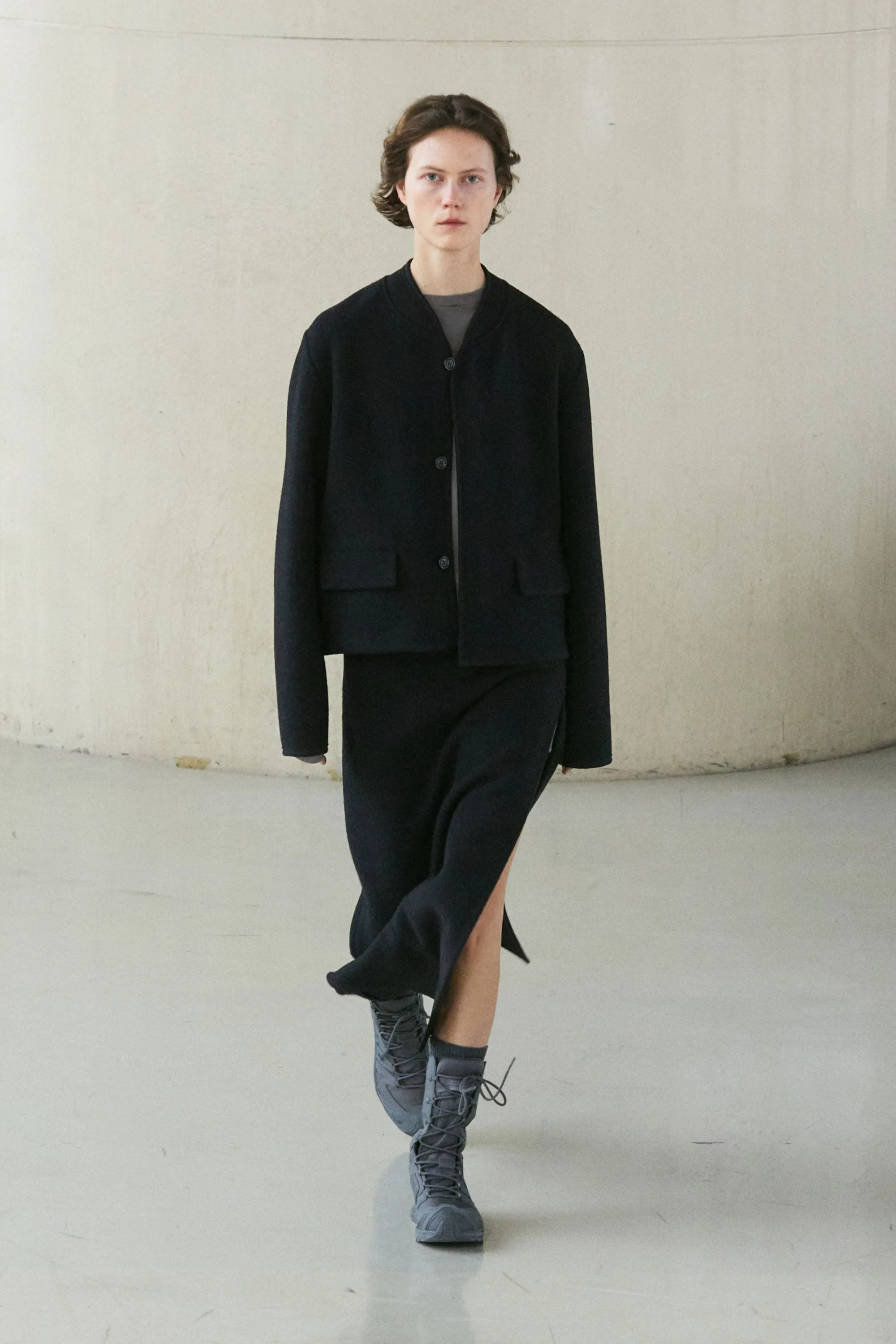 Walker skirt long black