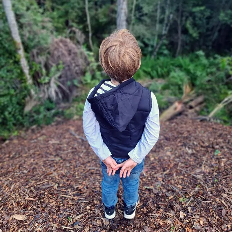 Weighted Vest- BLACK STRIPE kids to adults