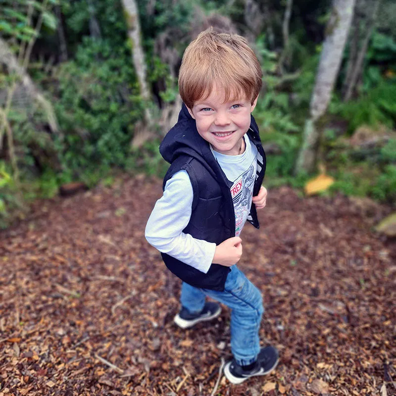 Weighted Vest- BLACK STRIPE kids to adults