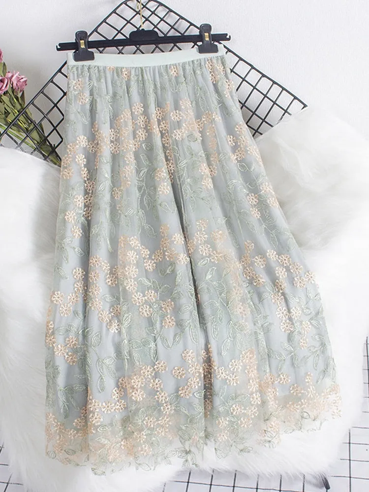 Women New Chic Summer High Waist Trumpet Skirts