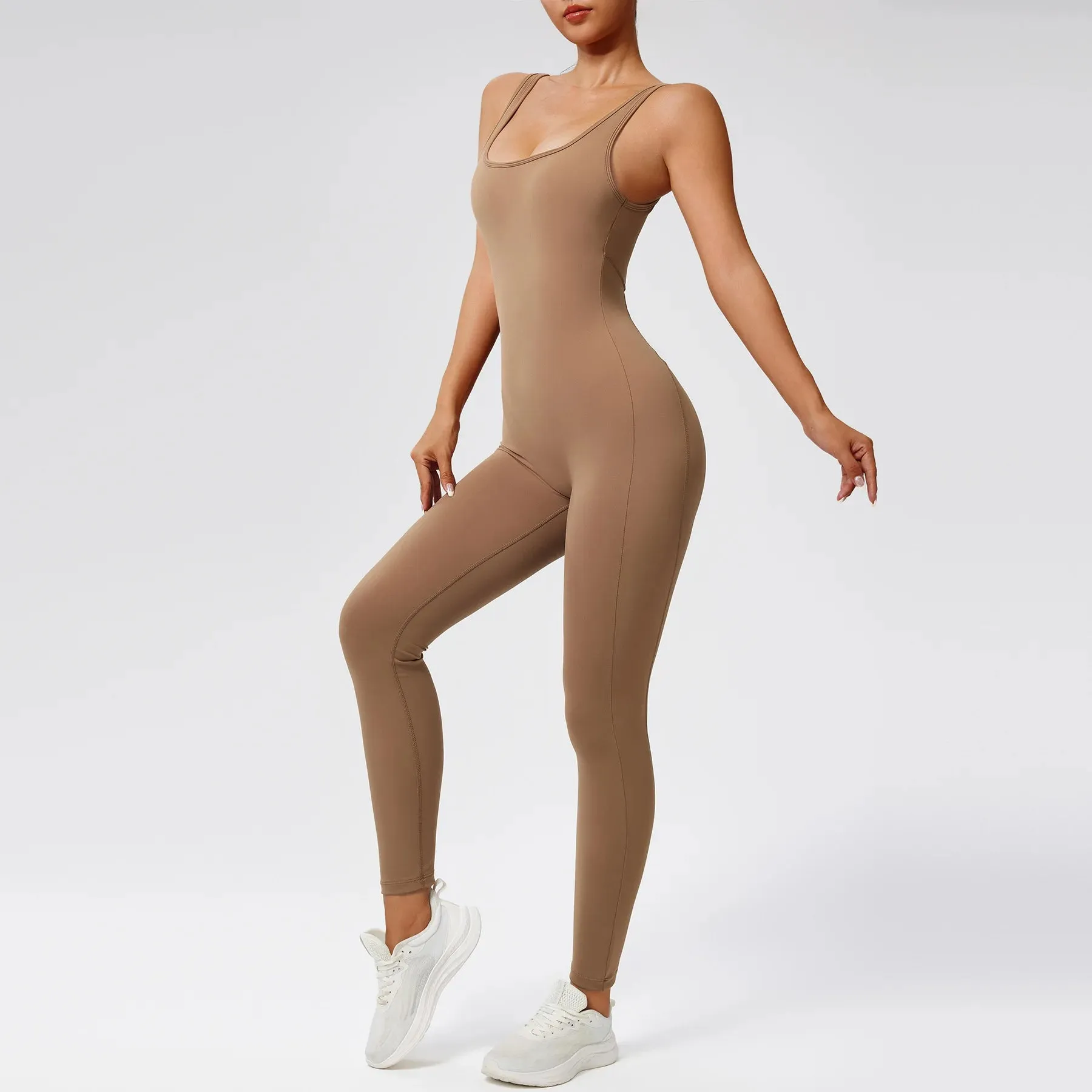 Women's Clothes Yoga Set Sports Jumpsuits One Piece Fitness Rompers Sportswear Gym Set Workout Tracksuit Activewear Bodysuits