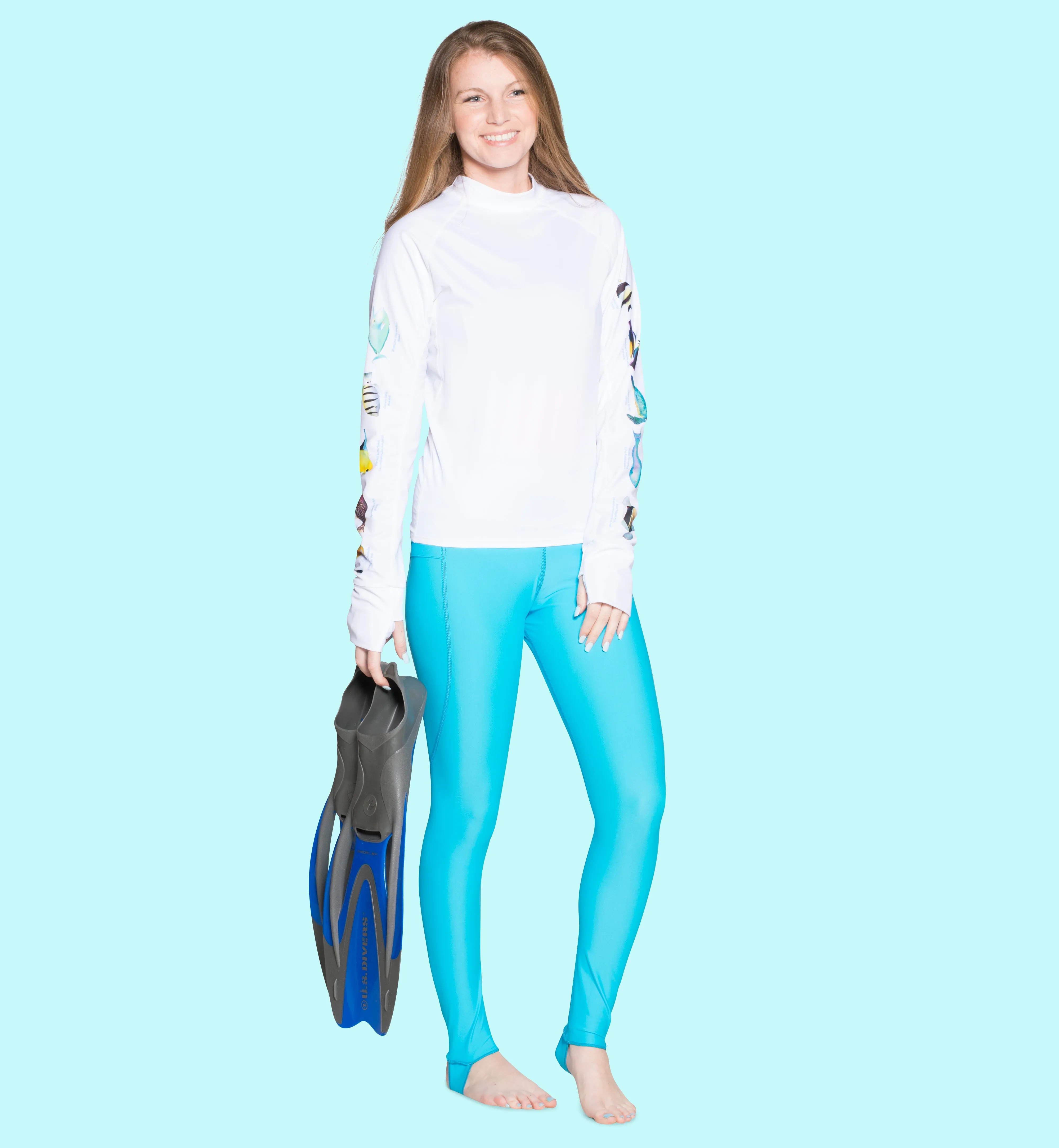WOMEN'S CUSTOM SNORKEL STIRRUP SWIM LEGGING