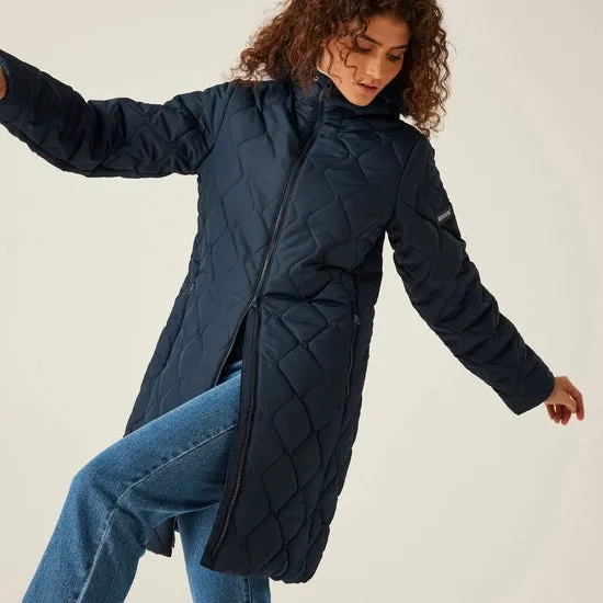 Women's Fritha III Insulated Parka Jacket Navy
