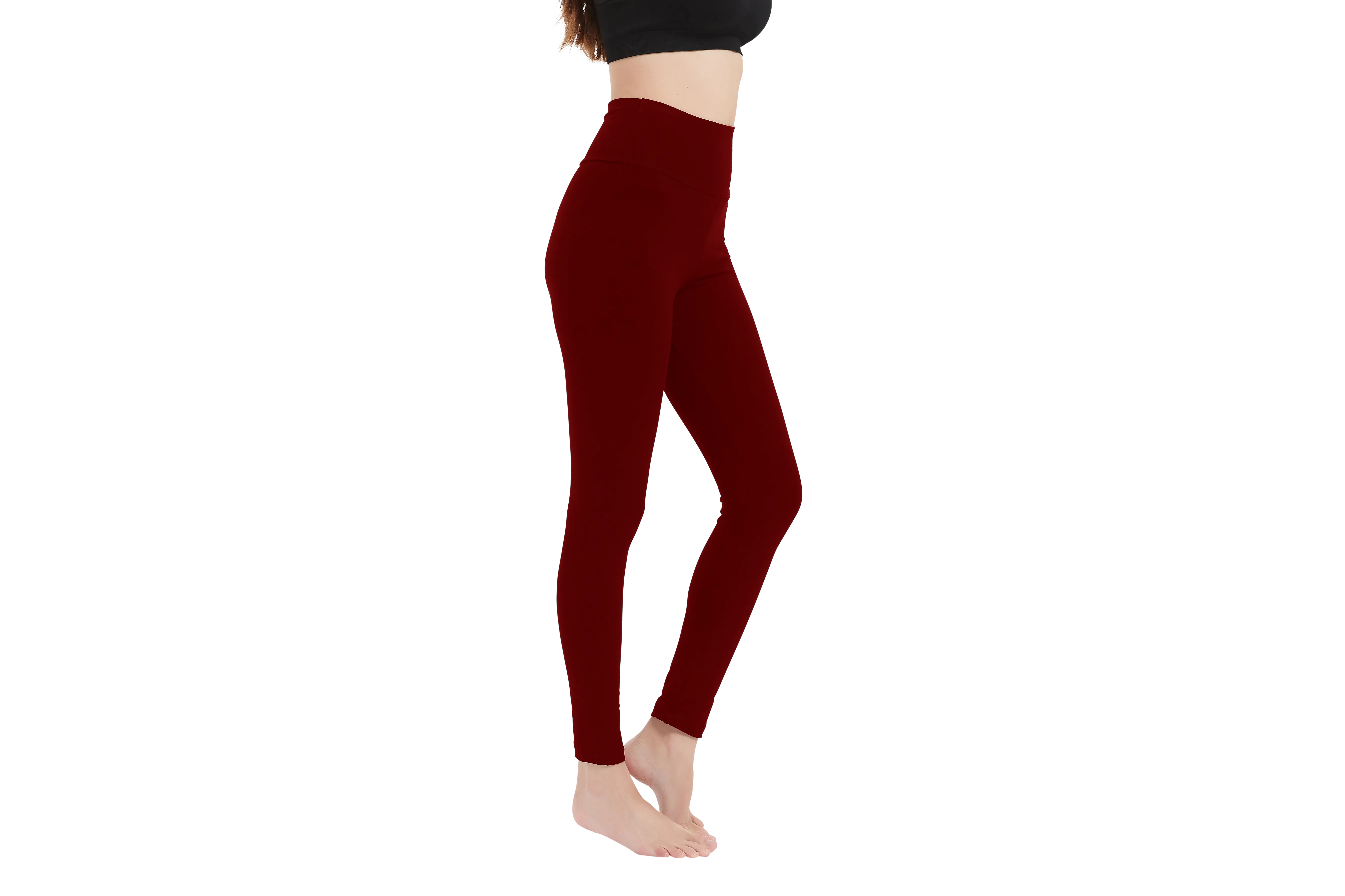 Women's High-Rise Ankle-Length Leggings 28" Inseam