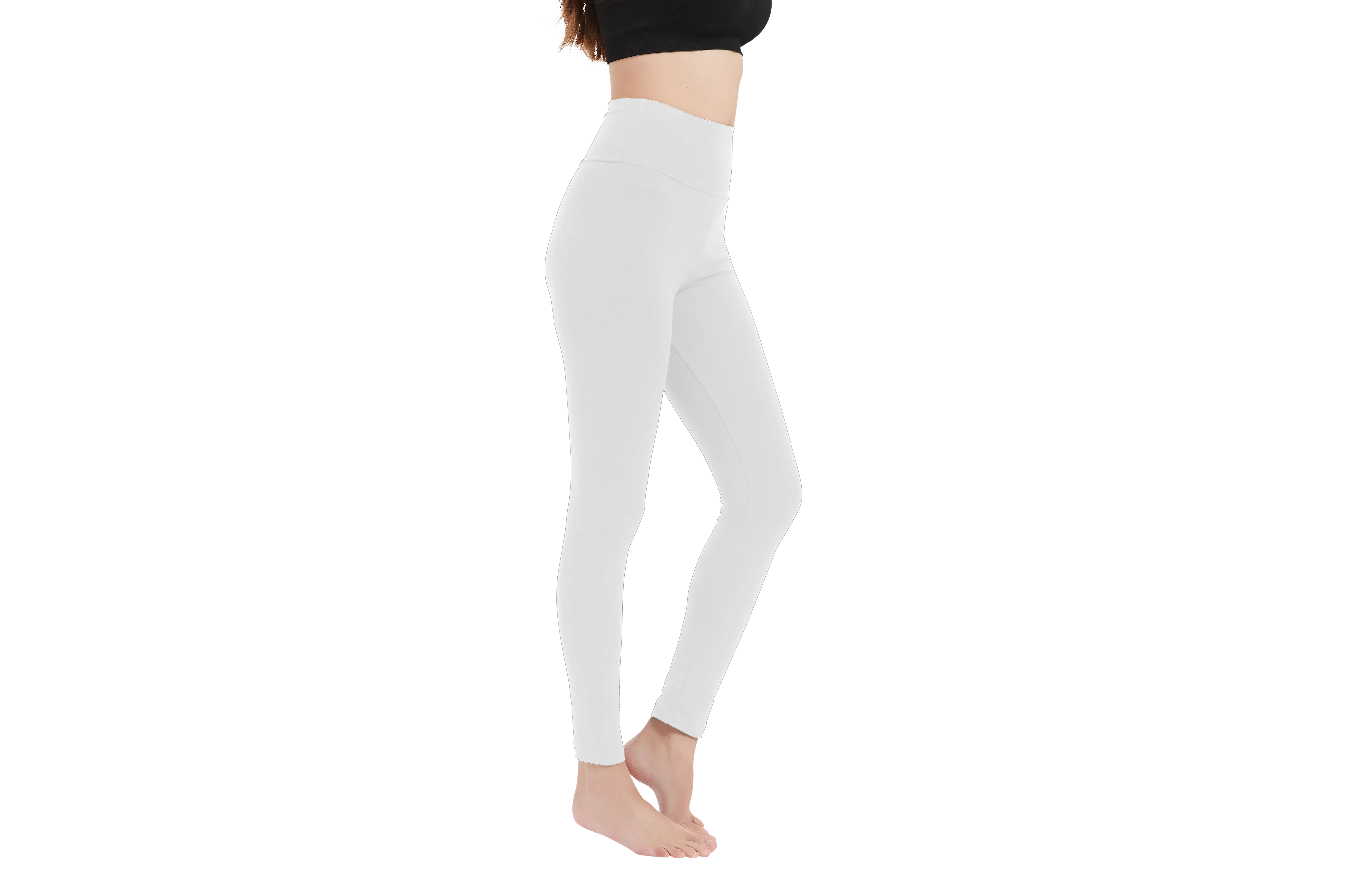 Women's High-Rise Ankle-Length Leggings 28" Inseam