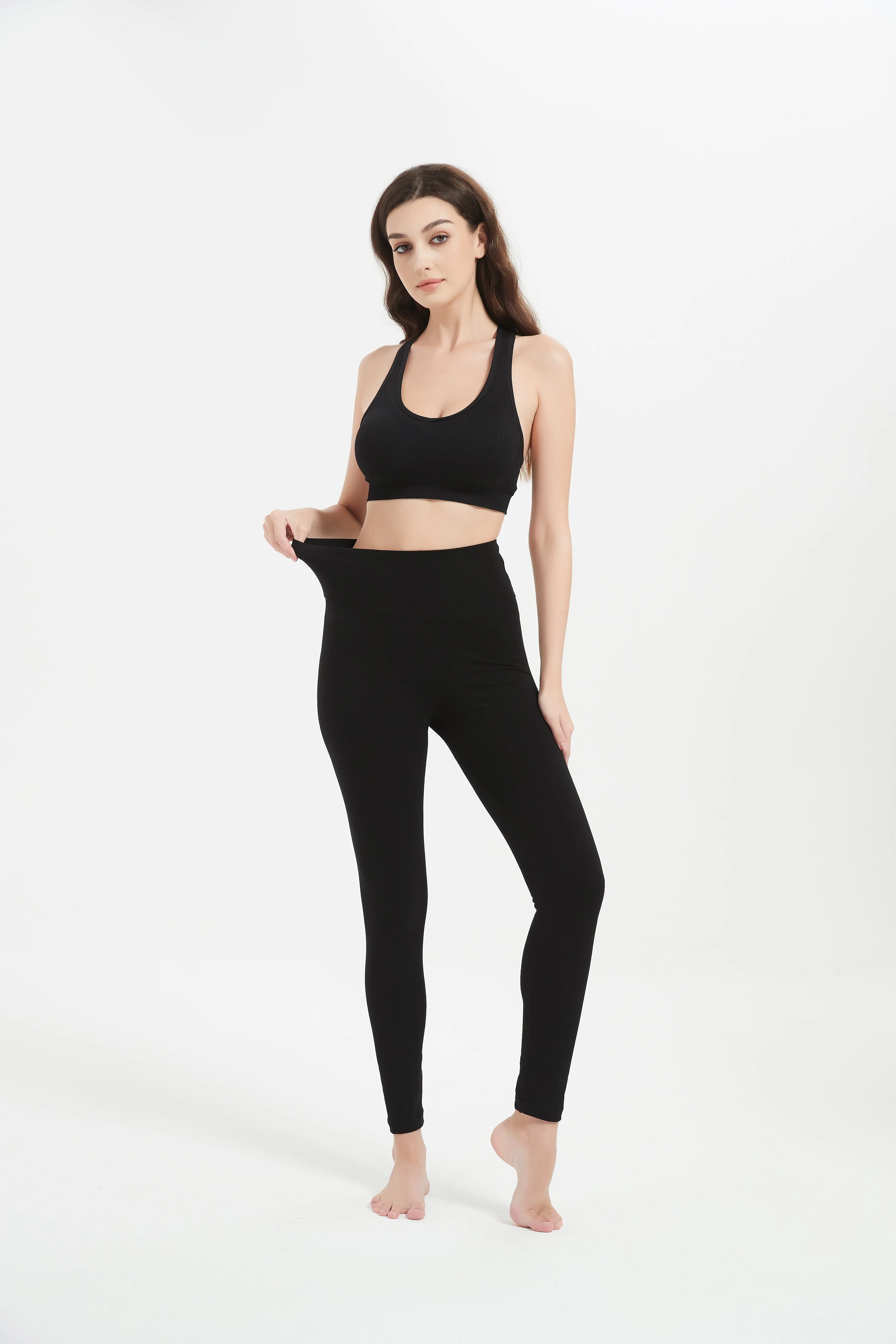Women's High-Rise Ankle-Length Leggings 28" Inseam