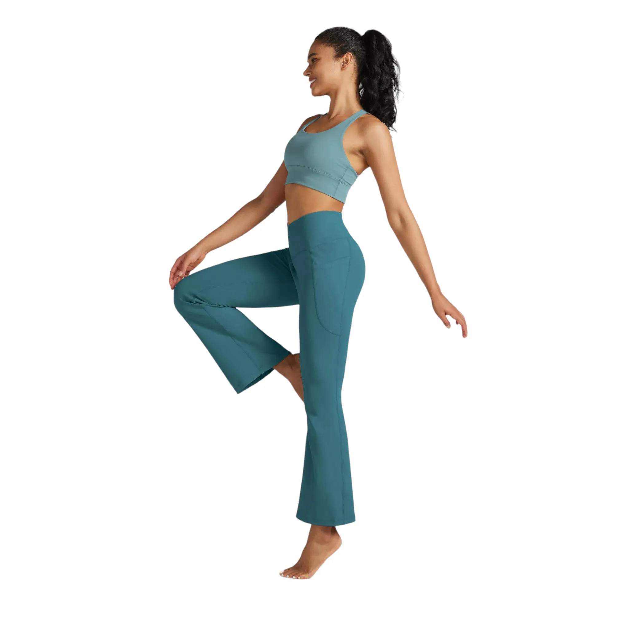 Women's High-Waist Flare Yoga Leggings