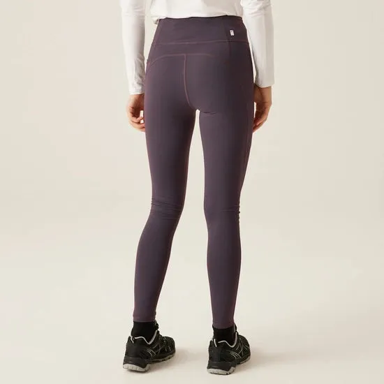 Women's Holeen Pro Compression Leggings Deep Plum
