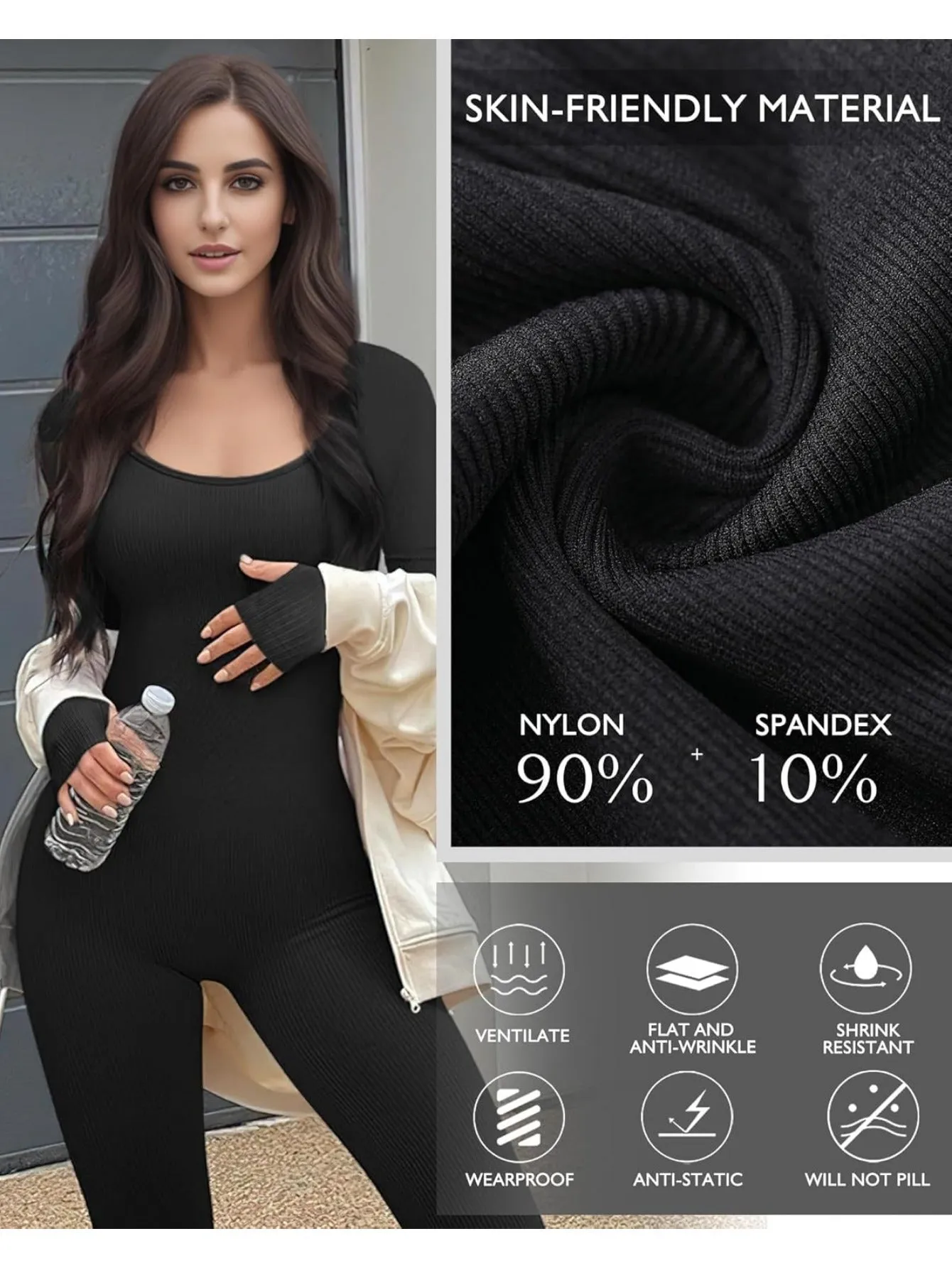 Women's Jumpsuit Yoga Bodysuit Seamless