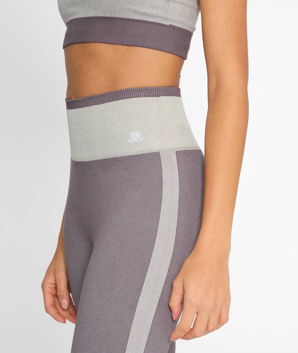 Women's seamless organic cotton yoga leggings
