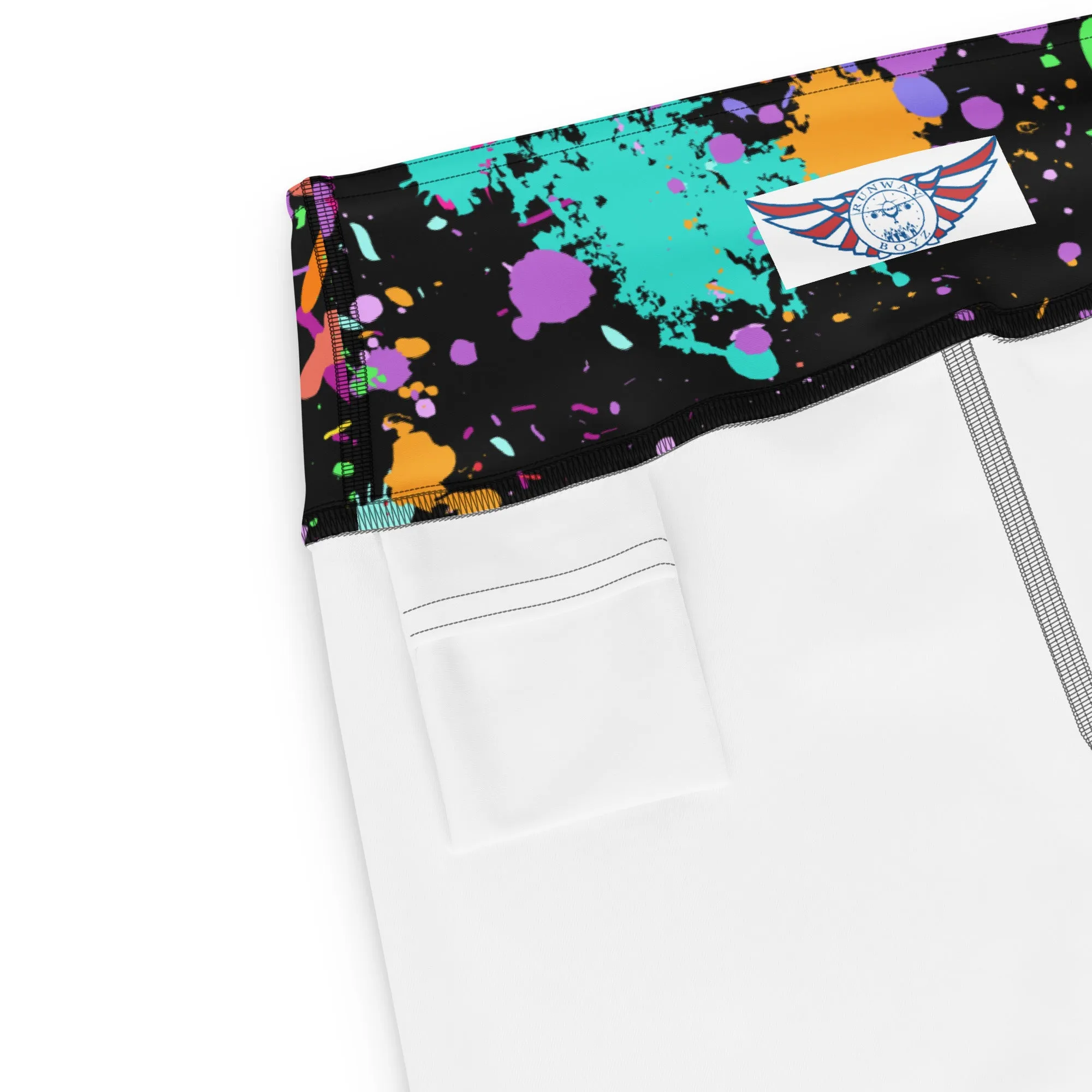 Women's Splatter Paint Yoga Leggings