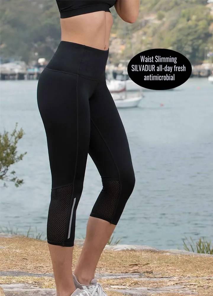 Yoga Pants Antimicrobial Crop